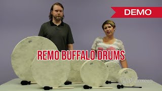 Video thumbnail for Remo Buffalo Drums Demo by West Music