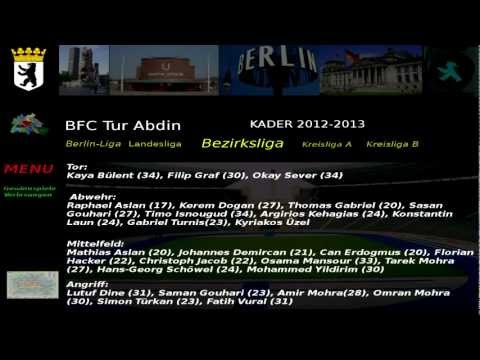 BFC Tur Abdin Kader 2012-2013 Bezirksliga 3. Abteilung
