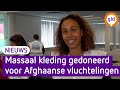 Rode Kruis overstelpt met kleding voor vluchtelingen Heumensoord