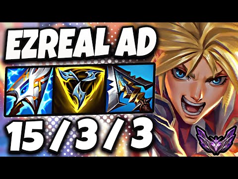 Ezreal vs Xayah [ ADC ] Lol Korea Challenger Patch 13.18 ✅