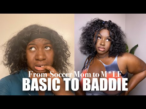BASIC TO BADDIE | MAKEUP & HAIR FOR BEGINNERS | AFFORDABLE DRUG STORE PRODUCTS....