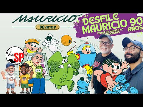 HISTÓRICO! 🌟 Desfile de 90 Anos do Mauricio de Sousa no Anhembi + Roteiro da Turma da Mônica em SP!