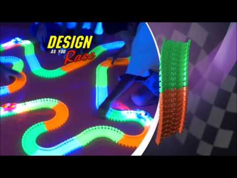 1x oder 2x 240-teiliges leuchtendes Autorennbahn-Set - Second Medium