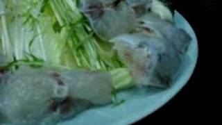 preview picture of video 'Eating Fugu'