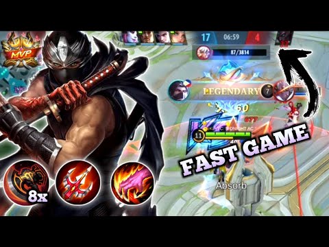 SUPER AGGRESSIVE HAYABUSA SOLO RANK GAMEPLAY | HAYABUSA PERFECT SHADOW - FAST GAME!!