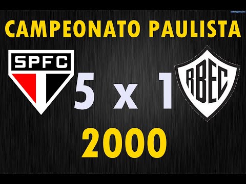 São Paulo 5 x 1 Rio Branco (Campeonato Paulista de 2000)