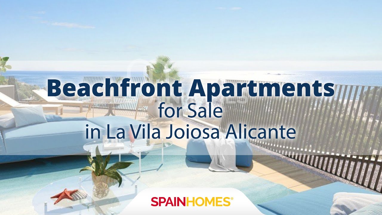 Beachfront Apartments for Sale in La Vila Joiosa , Alicante