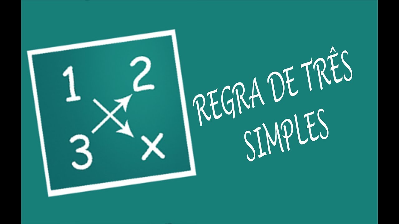 REGRA DE TRÊS SIMPLES PARA INICIANTES #regradetres #enem #concurso #encceja
