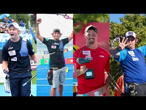 Brady Ellison 🇺🇸 Archery World Cup Final wins 2010, 2011, 2014, 2016