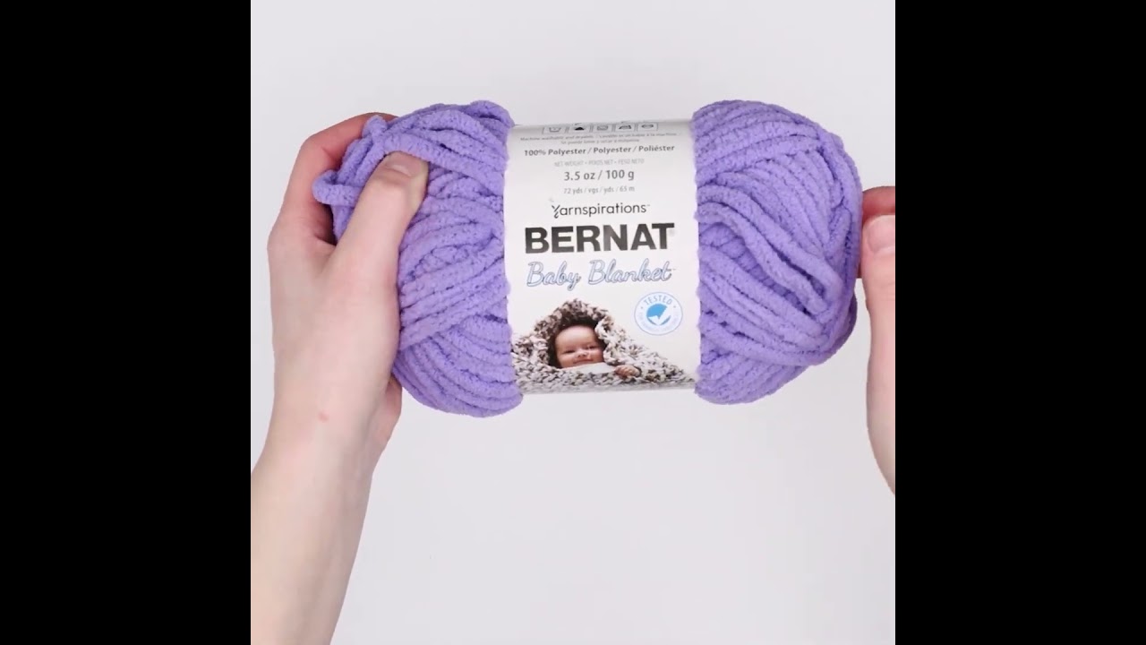 Bernat Baby Blanket Yarn, Vanilla