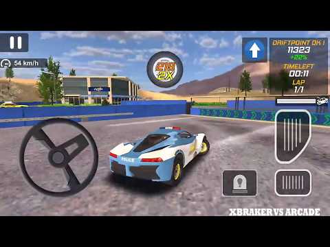 Police Drift Car Driving | Police Drift Drive All Mission 3 Stars - Android GamePlay FHD