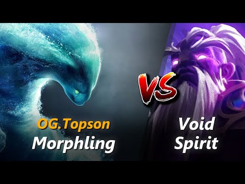 How to Morphling mid vs Void Spirit (feat. Topson) | First 10 minutes