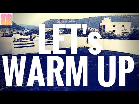 5 Min Warm up exercises before workout | Why warm up? Video