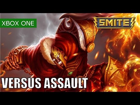 SMITE Gameplay Xbox One Assault Versus as Ares - Gonna chain them up