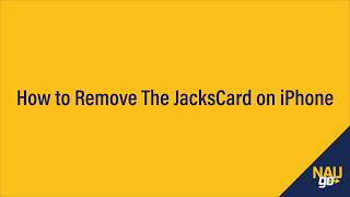 How to Remove the JacksCard on iPhone