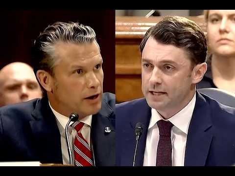 Feud EXPLODES between Jon Ossoff & Pete Hegseth over SIMPLE question