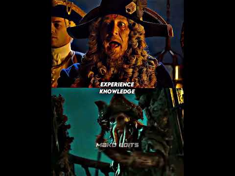 Barbossa VS Davy Jones