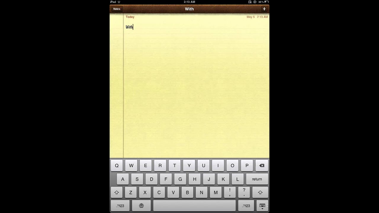 iPad text editing with keyboard selection