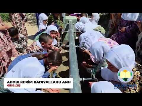 Abdulkerim Radıyallahu Anh Külliyesi Açılışı / Su Kuyusu - Şadırvan ve Medrese