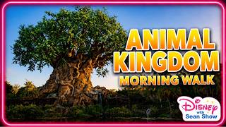 Animal Kingdom Morning Walk at Disney World | Gorilla Falls, Macaw Flight & Disney Nature | Day 350