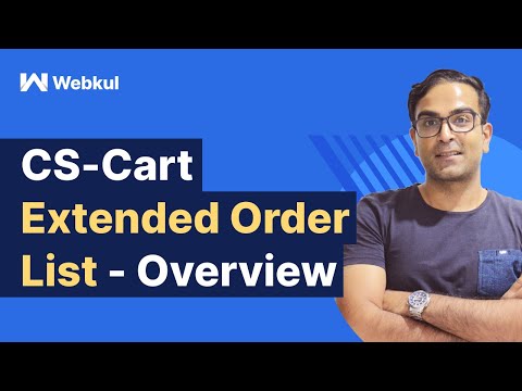 CS Cart Extended Order List Add On - Overview
