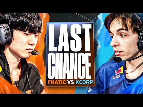 CAN POBY MAKE IT TO WORLDS? FNATIC TAKE ON KC FOR THE LAST SPOT - LEC SUMMER 2025