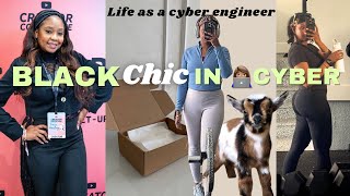 POV: you’re an IT Engineer| networking, Goat Yoga, thrifting & hauls +killer home workouts! 🐐💻