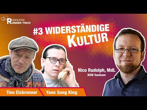 Rudolphs Runder Tisch #3: Tino Eisbrenner & Yann Song King über widerständige Kultur Video-Thumbnail von YouTube