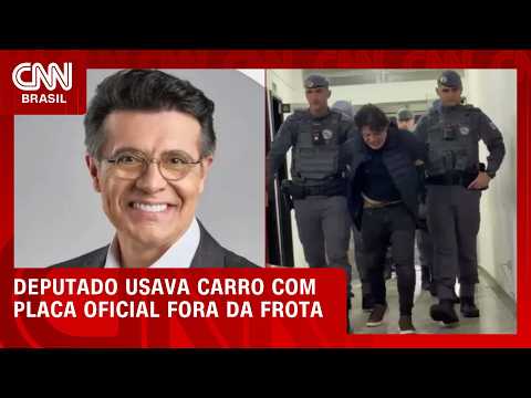 Deputado do PL que disparou arma usava carro com placa oficial fora da frota | LIVE CNN
