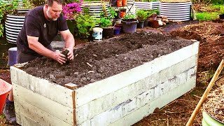 How to Fill Raised Vegetable Garden Beds and SAVE Money