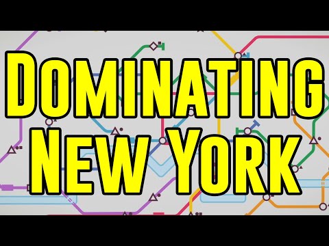 DOMINATING New York in "Mini Metro"