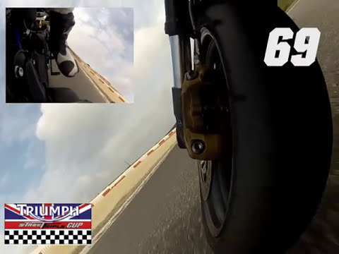 Triumph Street Triple 675 Cup 2012 - Reifentest Ledenon/F