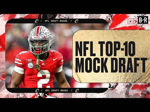 Who goes No. 1 in NFL Top-10 Mock Draft? | NFL Draft Show 🏈