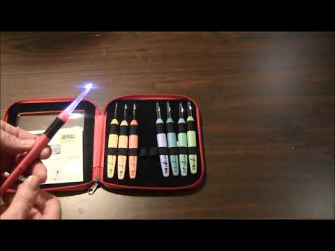 Light Up Crochet Hooks Product Review