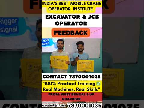 Top training center in crane operator training in bihar sewa...