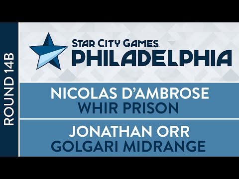 SCGPHILLY - Round 14B - Nicolas D'Ambrose vs Jonathan Orr [Modern]