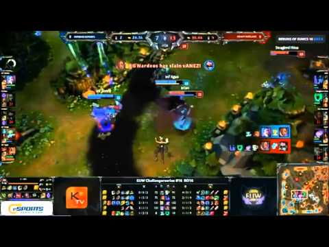 EUW Challenger series Inferno Vs Heavy Botlane [ITA]