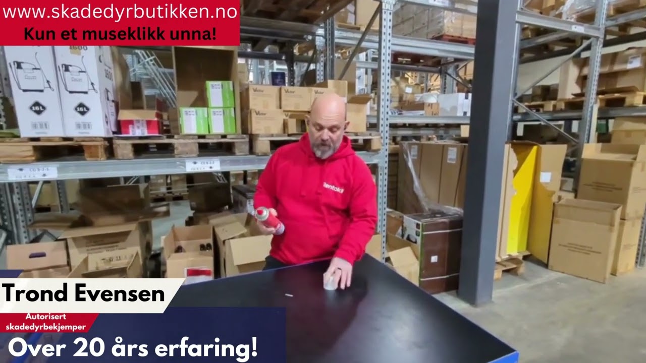 Vepsespray med turbodyse