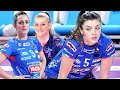 Hot ladies action on court - Igor Novara vs Dukla Liberec