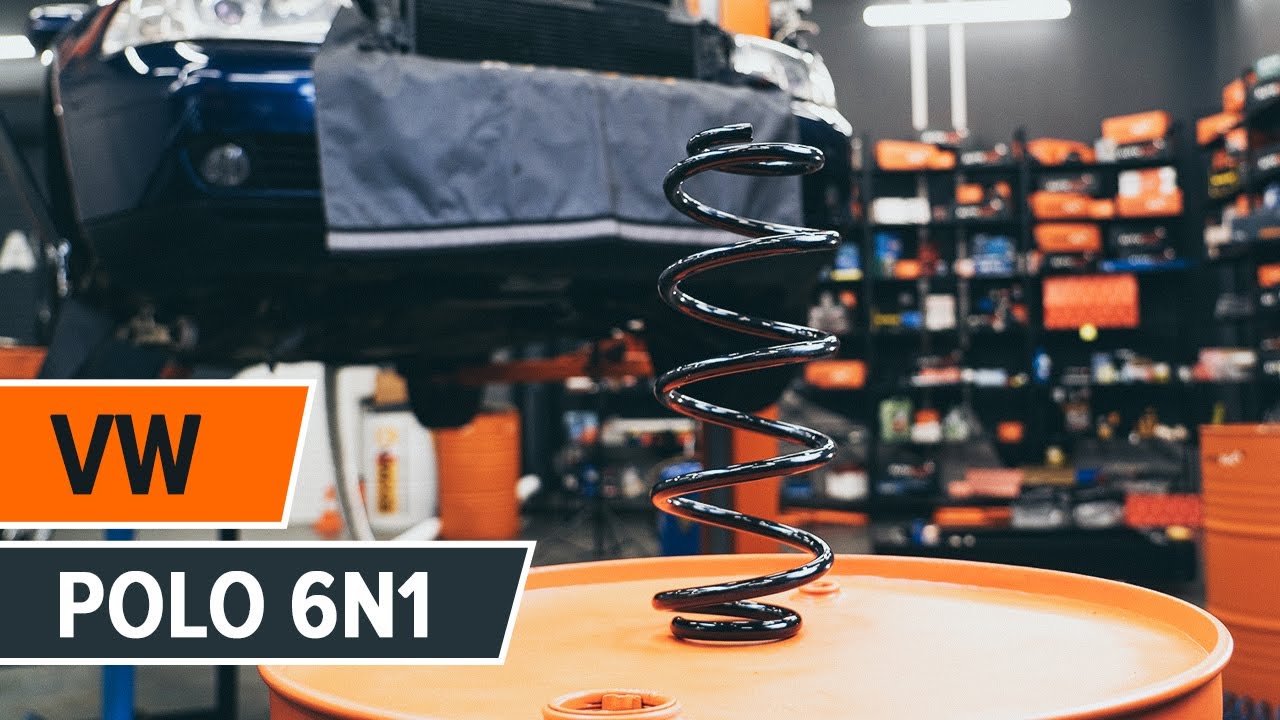 Hoe spiraalveer achteraan vervangen bij een VW Polo 6N1 – vervangingshandleiding