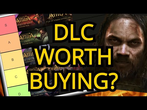 Ranking EVERY DLC for Total War: Attila - 2020 Tier List
