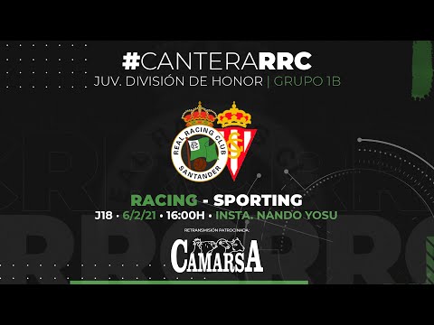 Racing vs Sporting (División de Honor Juvenil - J18) #CanteraRRC