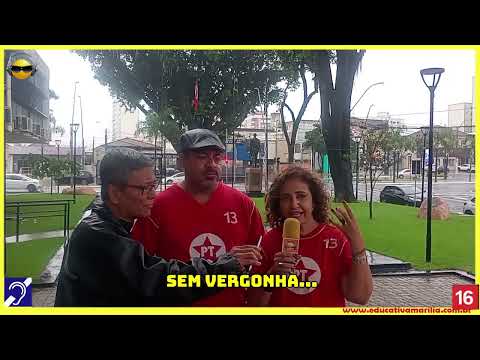 Tv Educativa Prof Mário Teruya entrevista Profº José Carlos e Cássia Silva  no ato contra o Golpismo  e Impunidade- sem Anistia Não à PL da Dosimetria