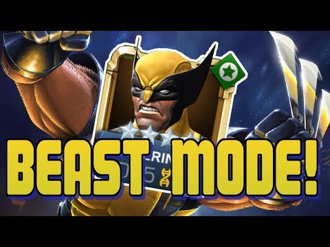 BEAST MODE! Wolverine ► Rank 5/50 and Gameplay [Marvel Contest of Champions]