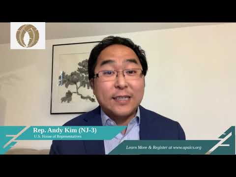 Legislative Leadership Summit 2021 Honorary Co-Chair Rep. Andy Kim