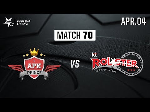 APK vs KT | Match70 H/L 04.04 | 2020 LCK Spring