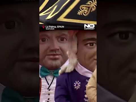 Dance of the Dwarves returns to La Palma after a decade #shorts #nocomment #spain #lapalma