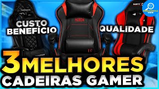 Qual é a Melhor Cadeira Gamer Para Comprar em 2025? Top 3 Melhores Cadeiras Gamer Custo Benefício