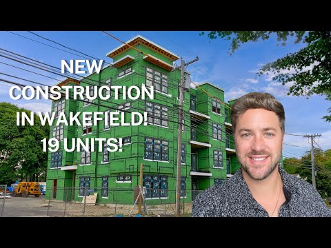 Sneak peak at NEW CONSTRUCTION in Wakefield, MA! 19 LUXURY APARTMENTS coming soon!