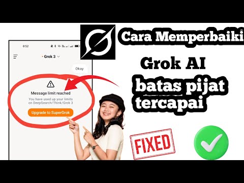 Solusi Masalah Grok AI "Message Limit Reached"✅ ||Tingkatkan ke SuperGrok Problem Solving Fix (2025)
